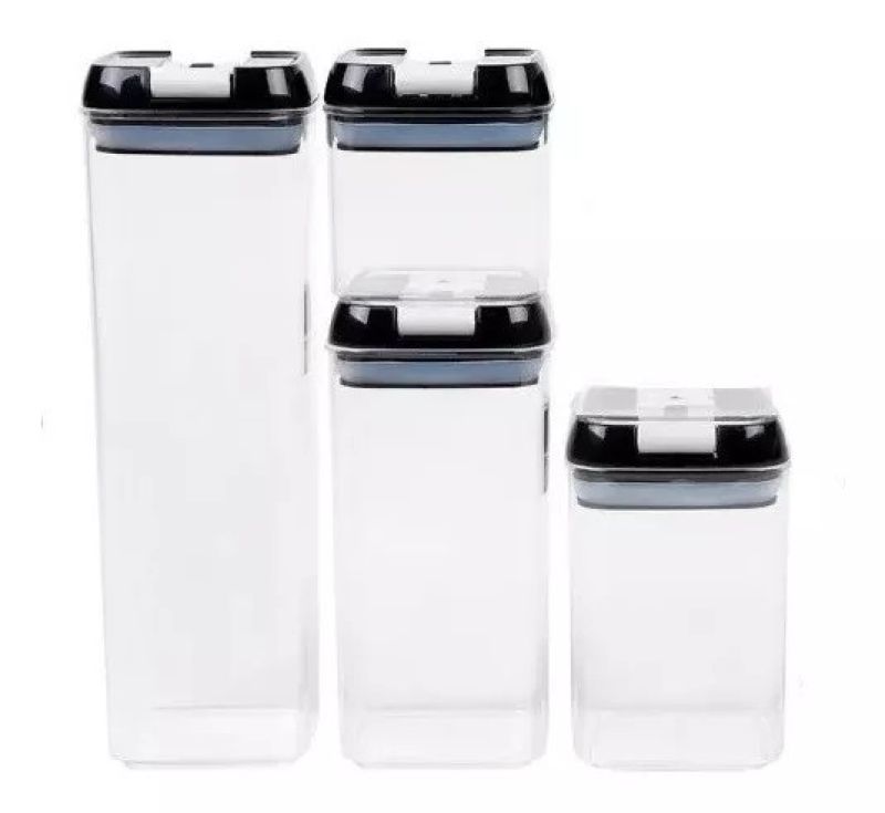 Comprar Set De Contenedor De Alimentos X4 Cocina en Electroshopy - Ángulo 3